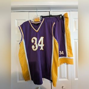 Players Express Collection Jersey Shirt and Shorts